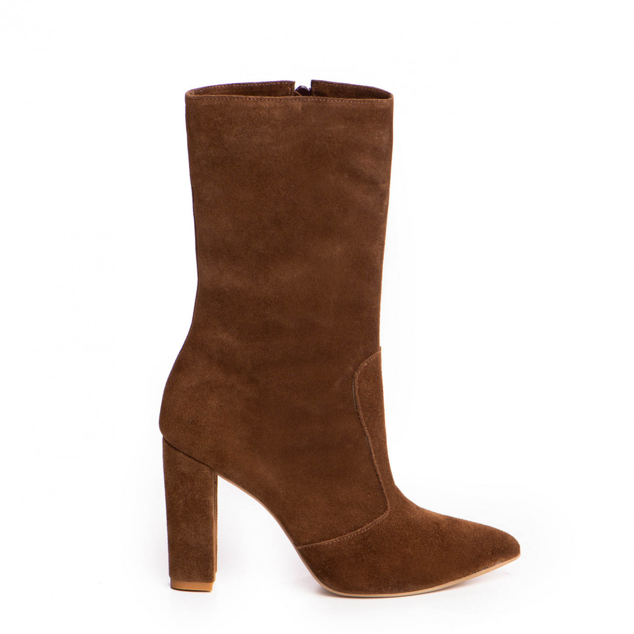 Poze Cizme Teo Piele Intoarsa Maro