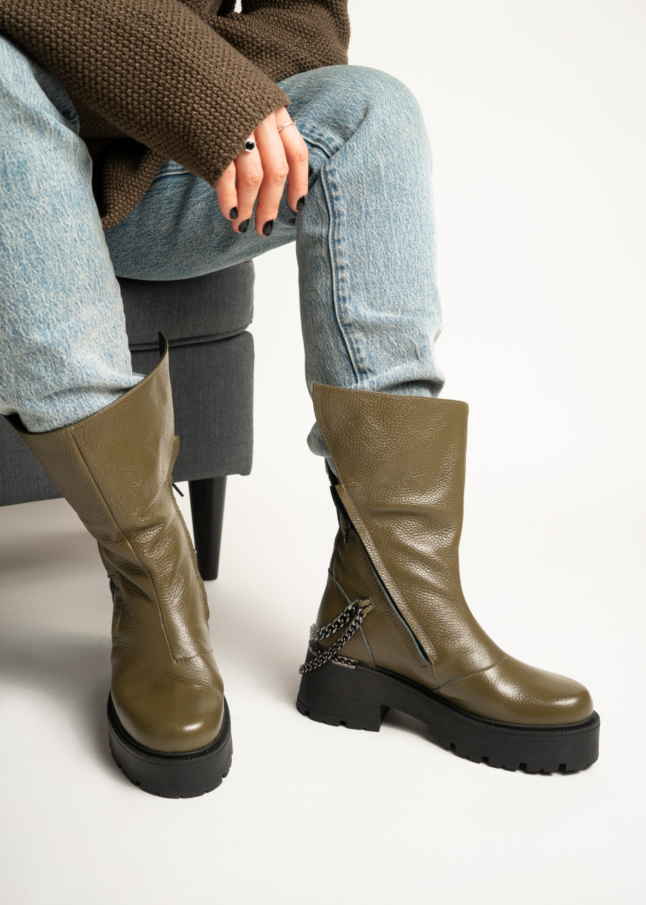 Poze Bocanci Gabon Piele Bizonata