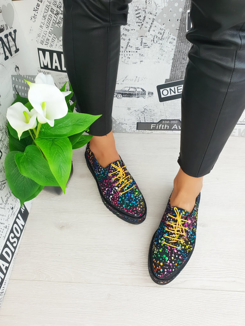 Poze Pantofi casual Tereza multicolor