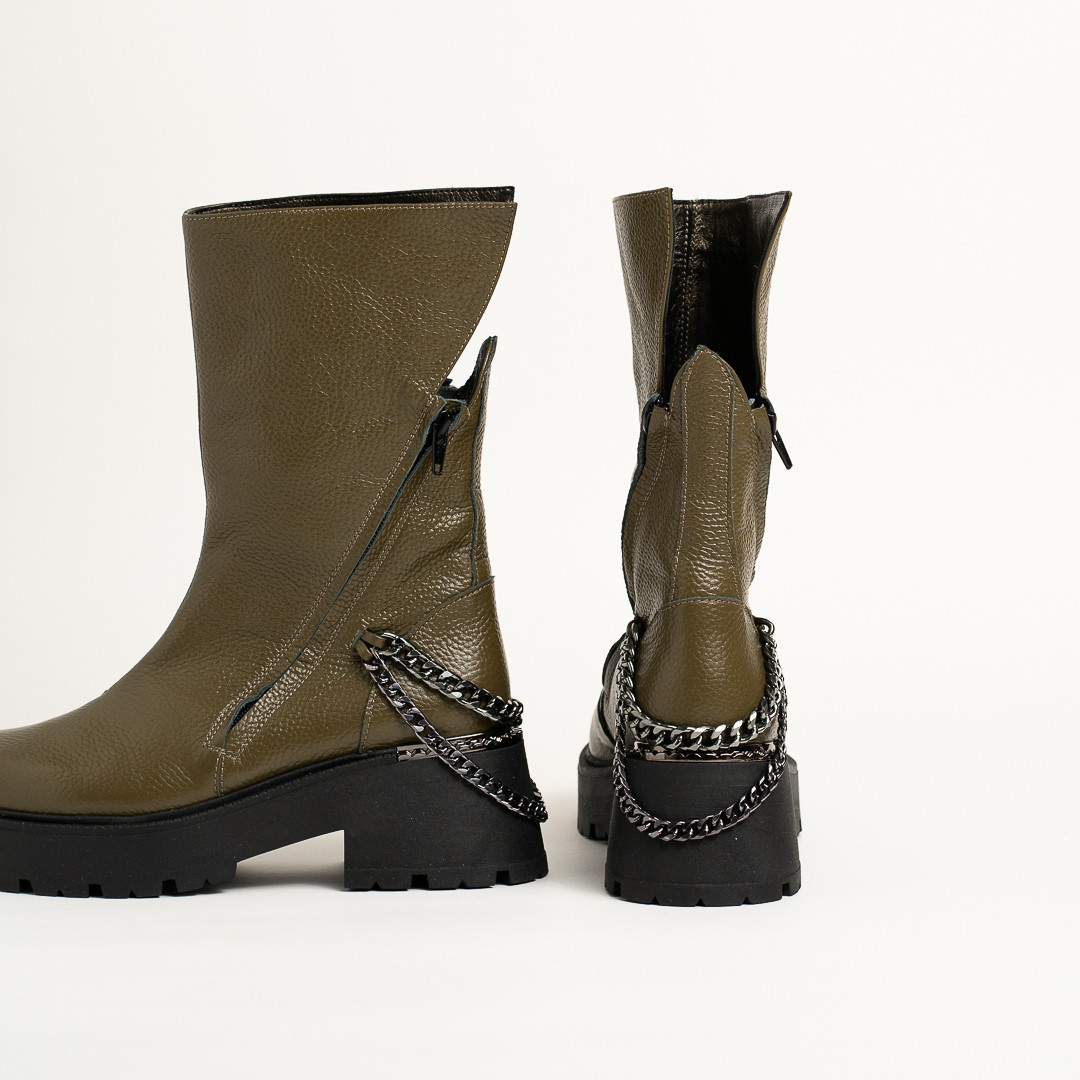 Poze Bocanci Gabon Piele Bizonata