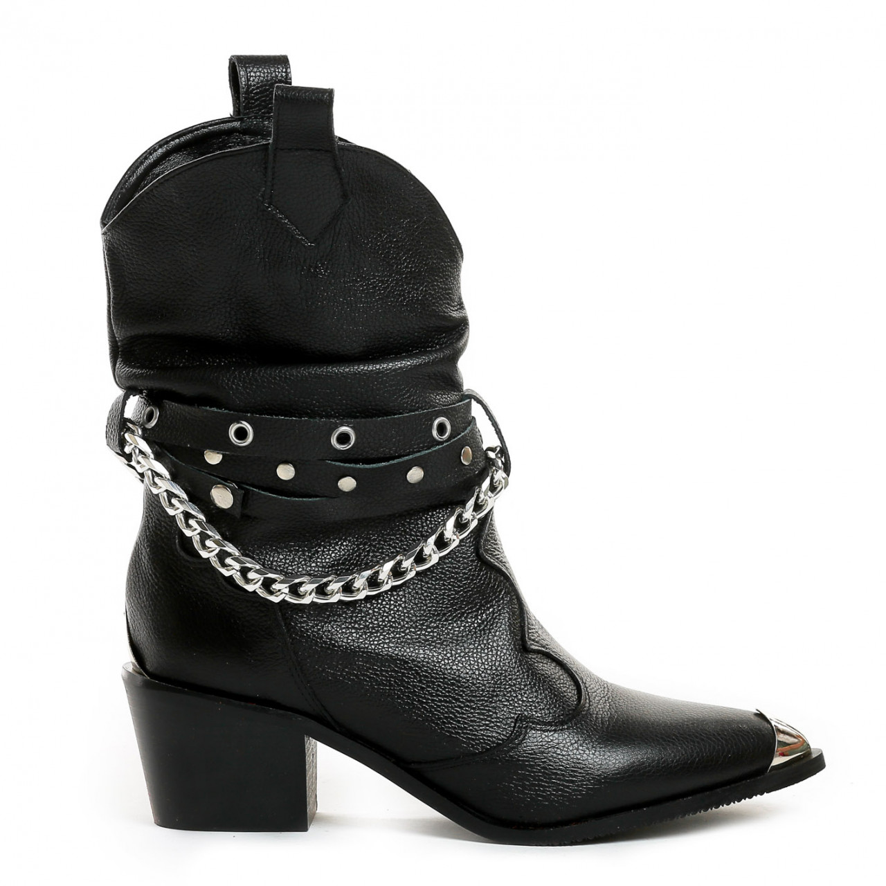 Poze Ciocate Inferno Piele Bizonata Neagra