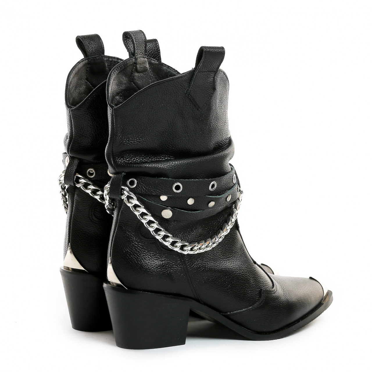 Poze Ciocate Inferno Piele Bizonata Neagra