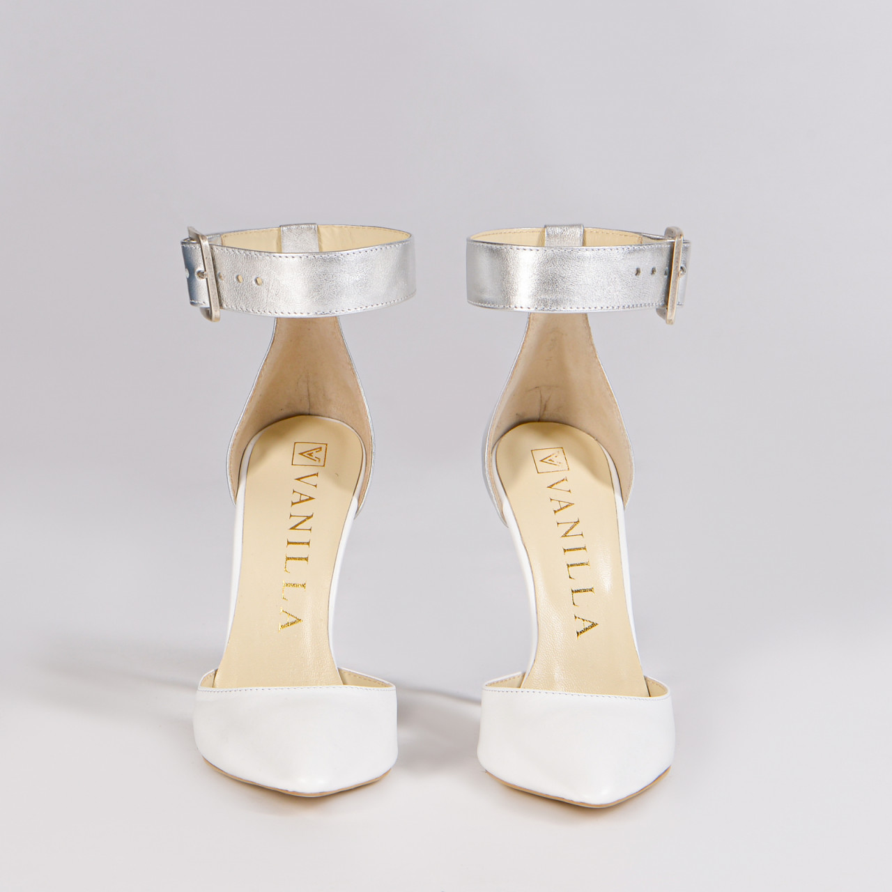 Poze Pantofi Stiletto cu toc Adal Siver Edition