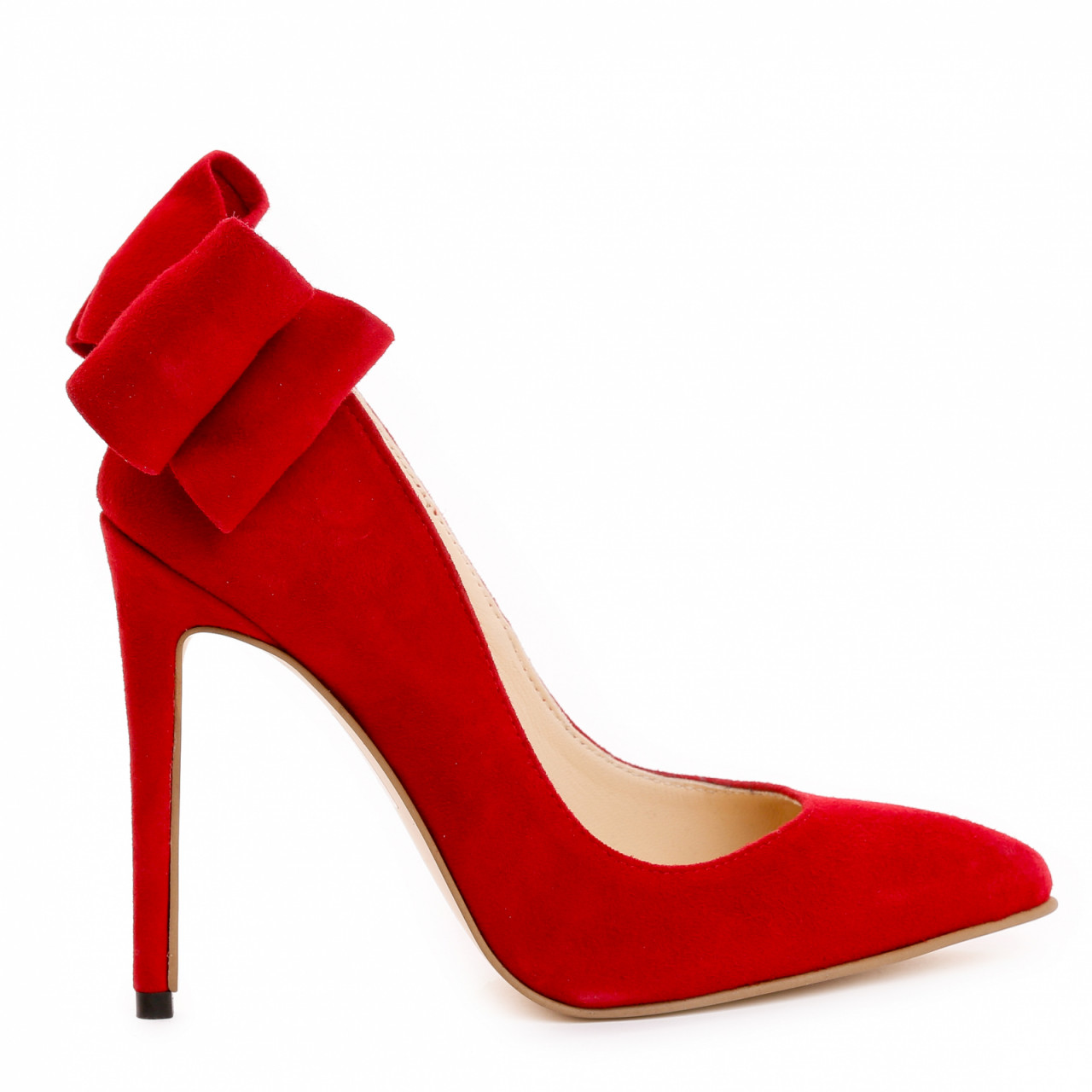 Poze Pantofi Stiletto cu toc Cleopatra Piele Intoarsa