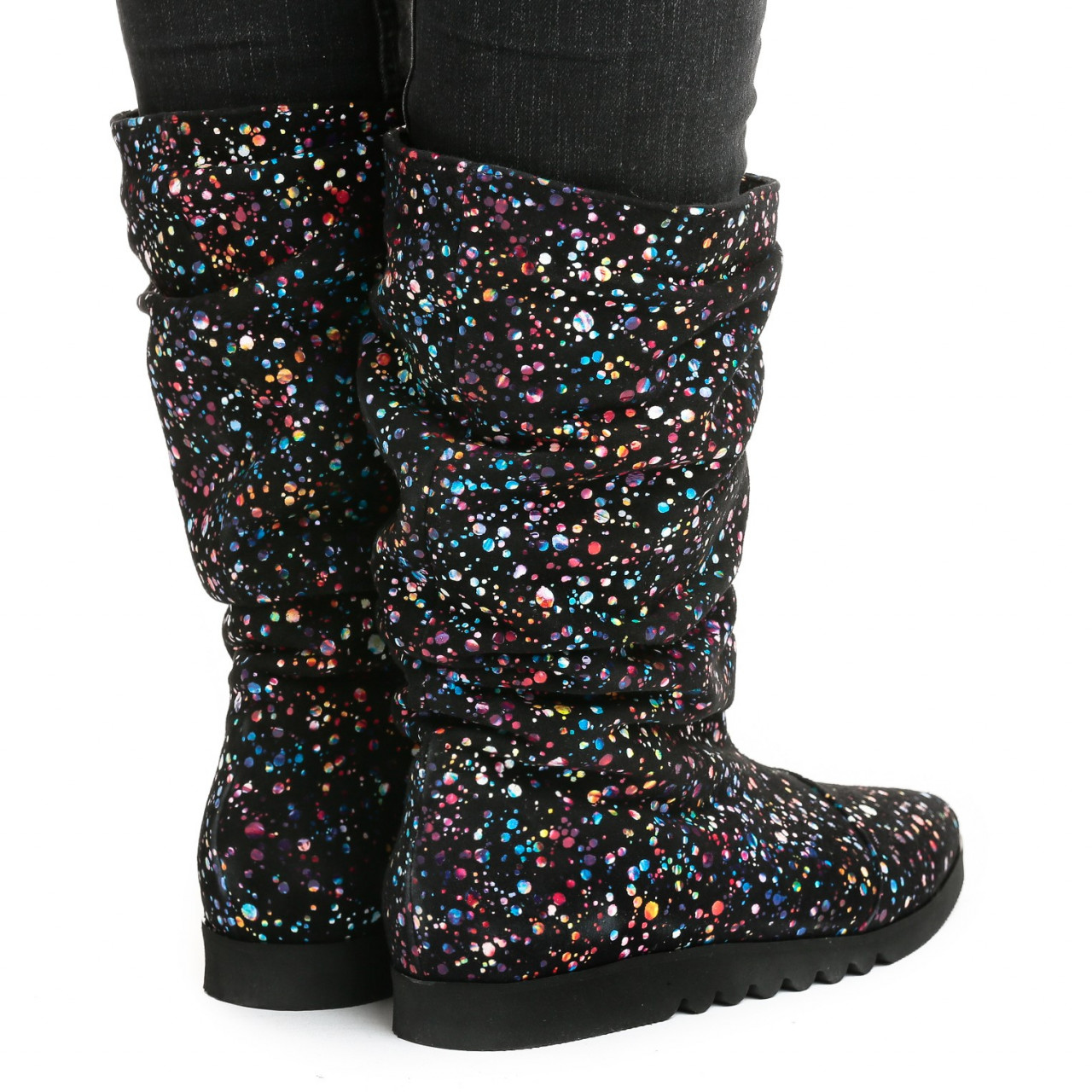 Poze Cizme joase Mara Multicolor