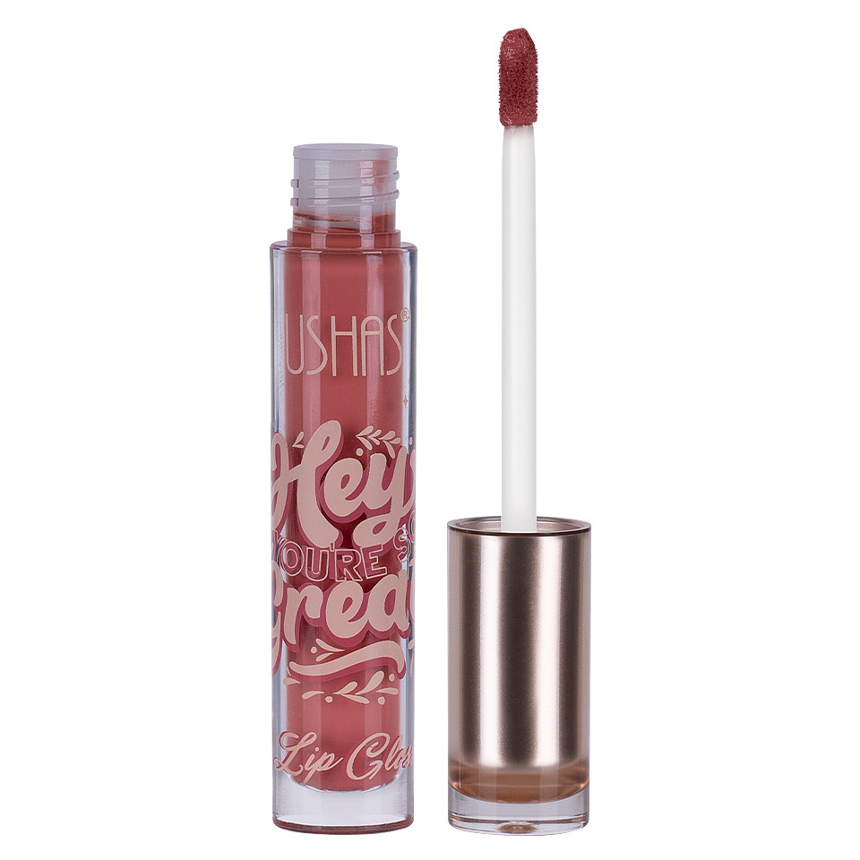 Ruj lichid mat Ushas Hey You’re So Great Lip Gloss #03 pensulemachiaj.ro imagine noua 2022