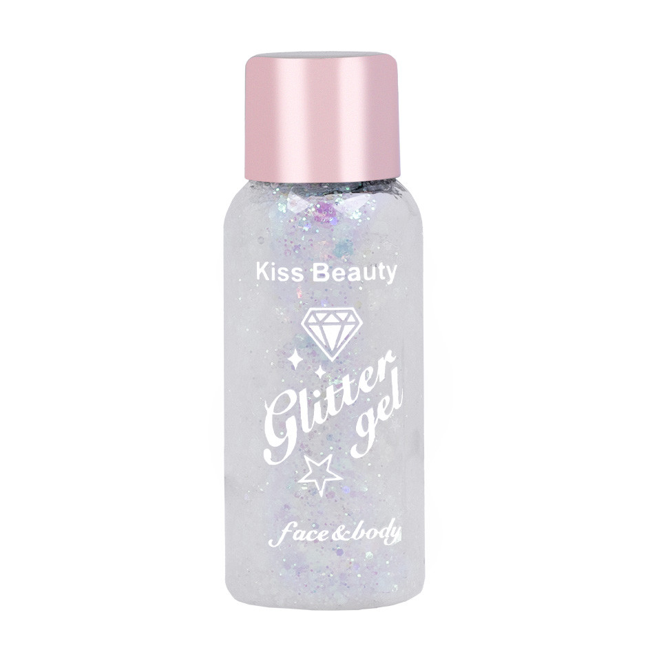 Glitter Gel Face & Body Kiss Beauty 01 Beauty