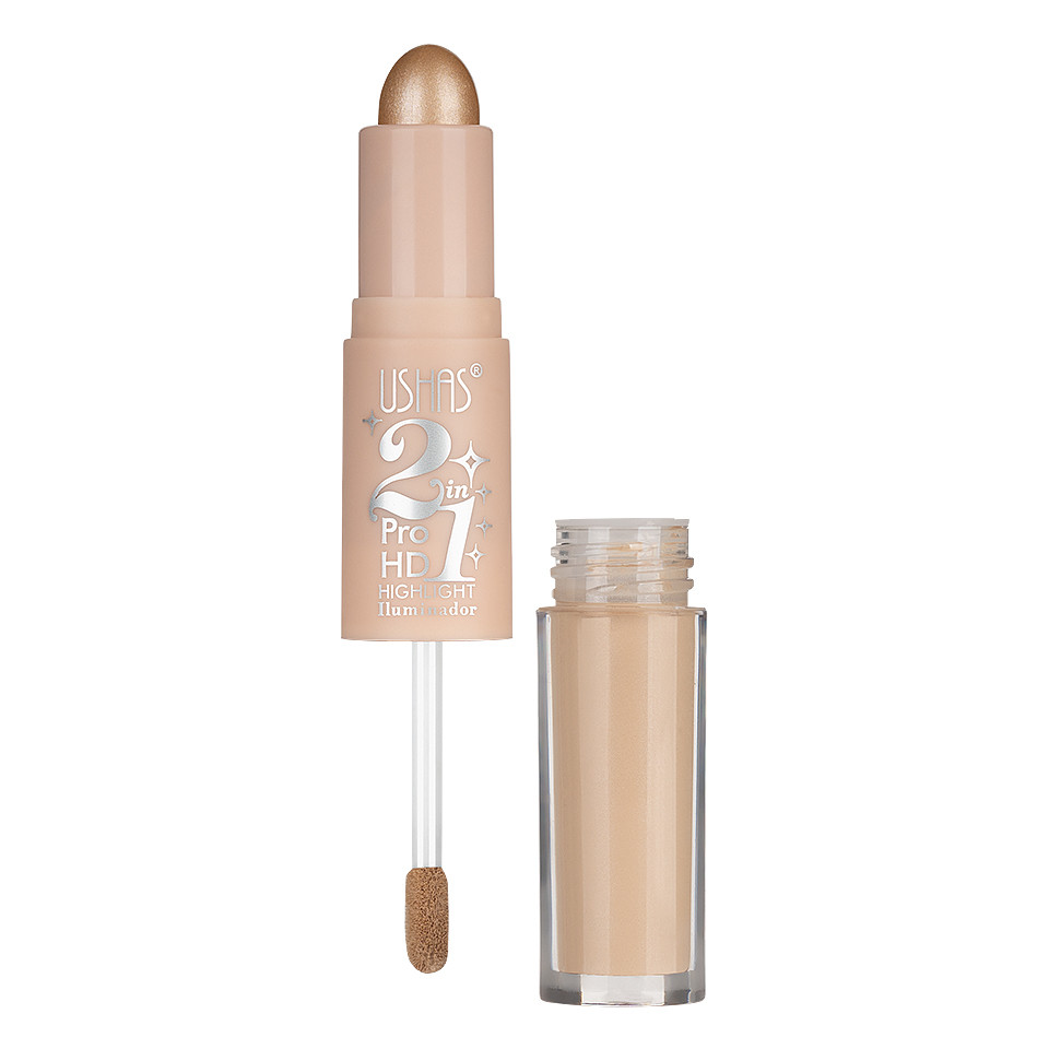 Iluminator 2 in 1 baton & lichid pro hd highlighter ushas princess #03