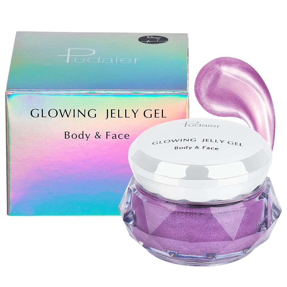 Iluminator crema pentru fata si corp Pudaier Glowing Jelly #07 pensulemachiaj imagine noua