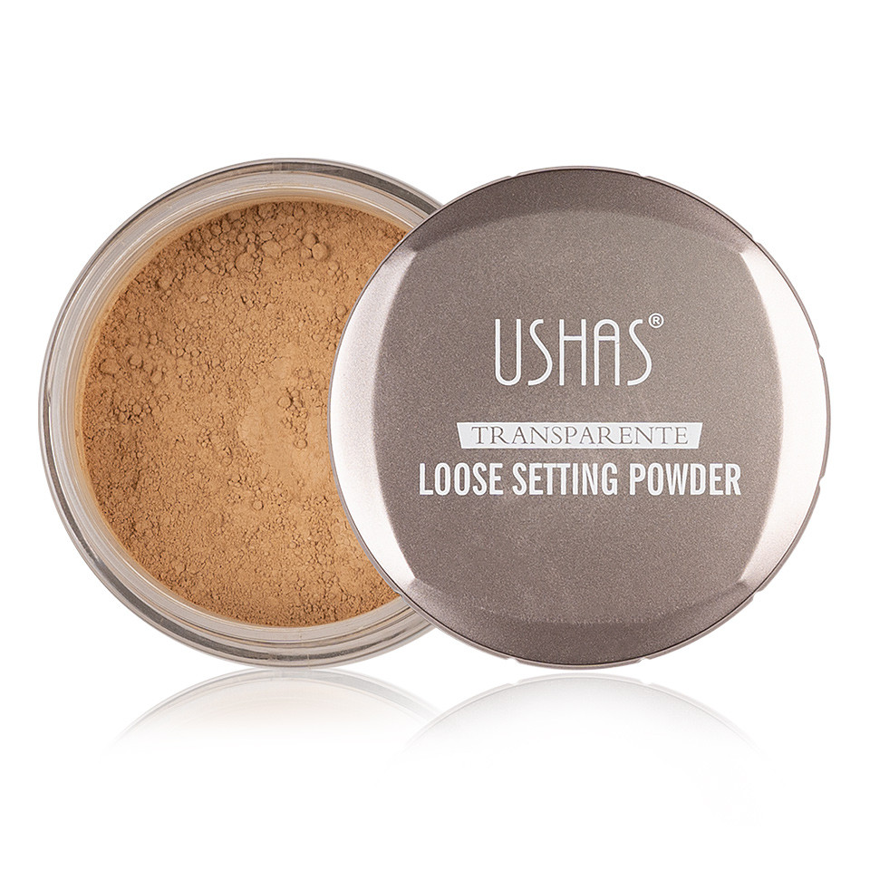 Pudra pulbere fixare machiaj ushas loose setting powder #04