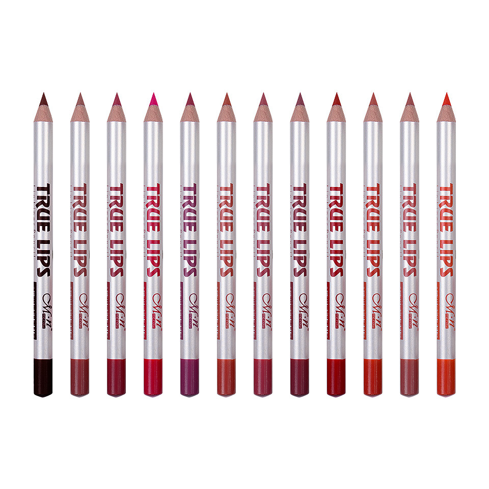 Creion Contur Buze Me Now True Lips, set 12 culori pensulemachiaj.ro imagine noua 2022