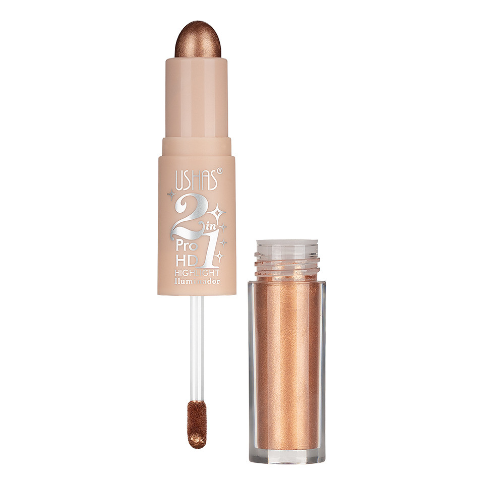 Iluminator 2 in 1 baton & lichid pro hd highlighter ushas ilussion #04
