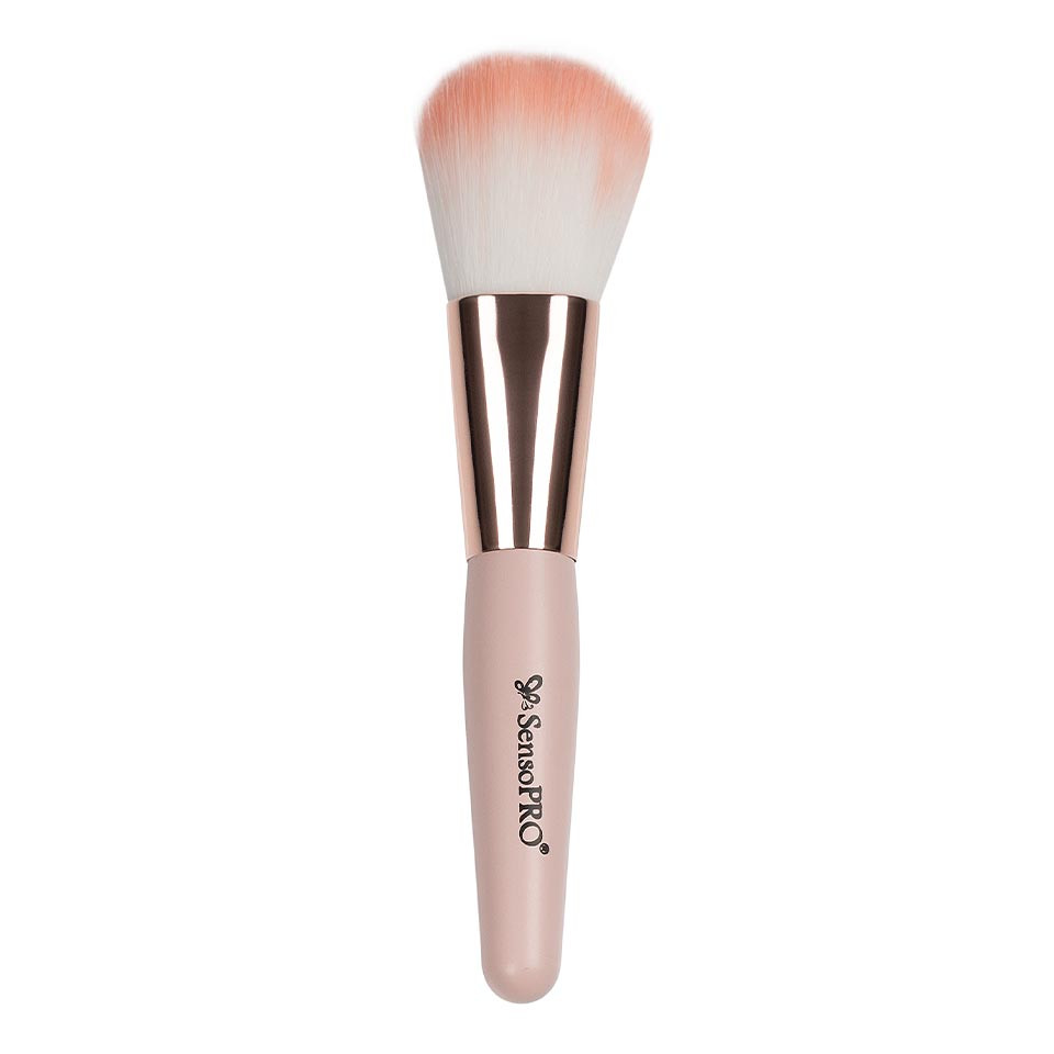 Pensula Machiaj pentru Pudra SensoPRO Nude Pink pensulemachiaj.ro imagine noua 2022 scoalamachiaj.ro