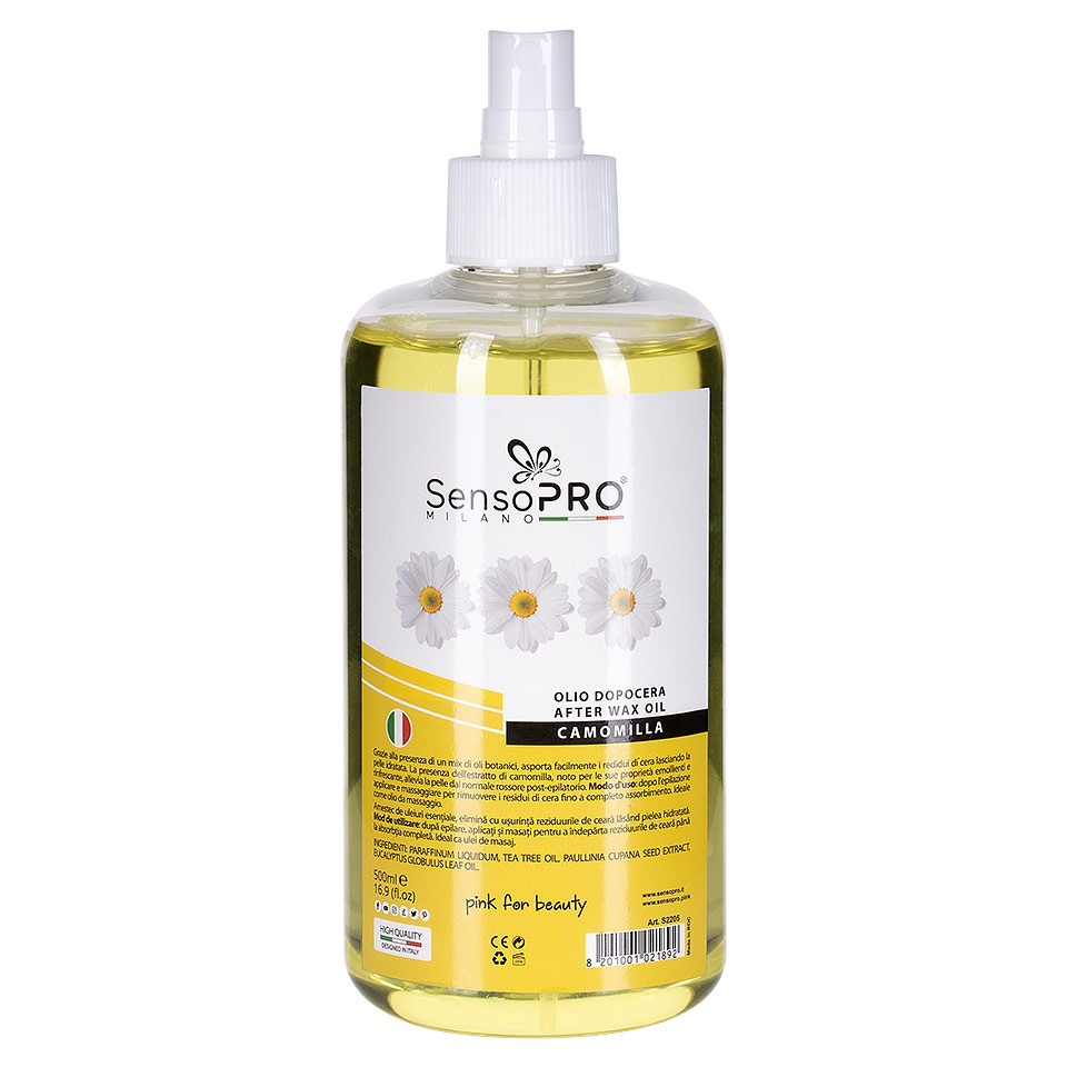Ulei dupa epilare cu musetel sensopro milano - 500 ml