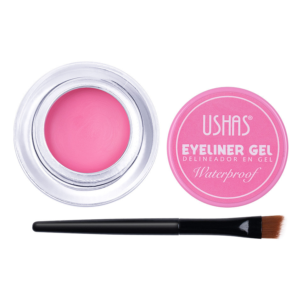 Eyeliner Colorat Ochi Super Cat Eye Ushas + Pensula Aplicare, Pink pensulemachiaj.ro imagine noua 2022