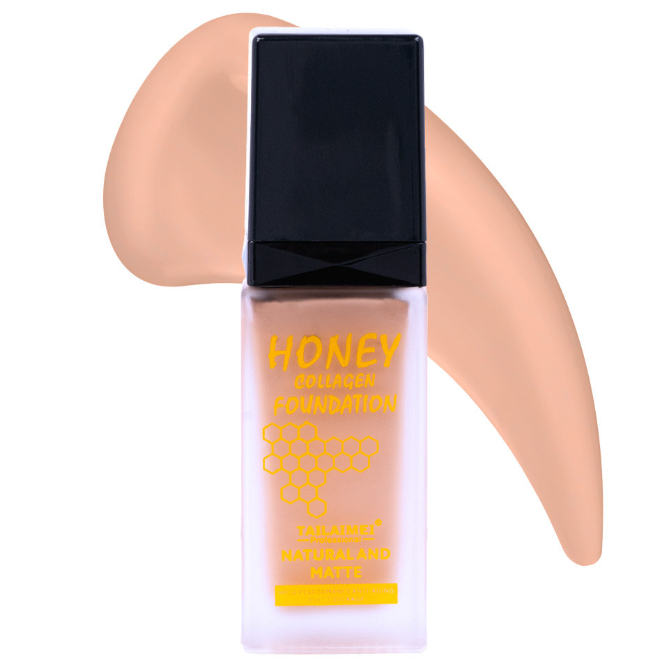 honey collagen foundation tailaimei 104