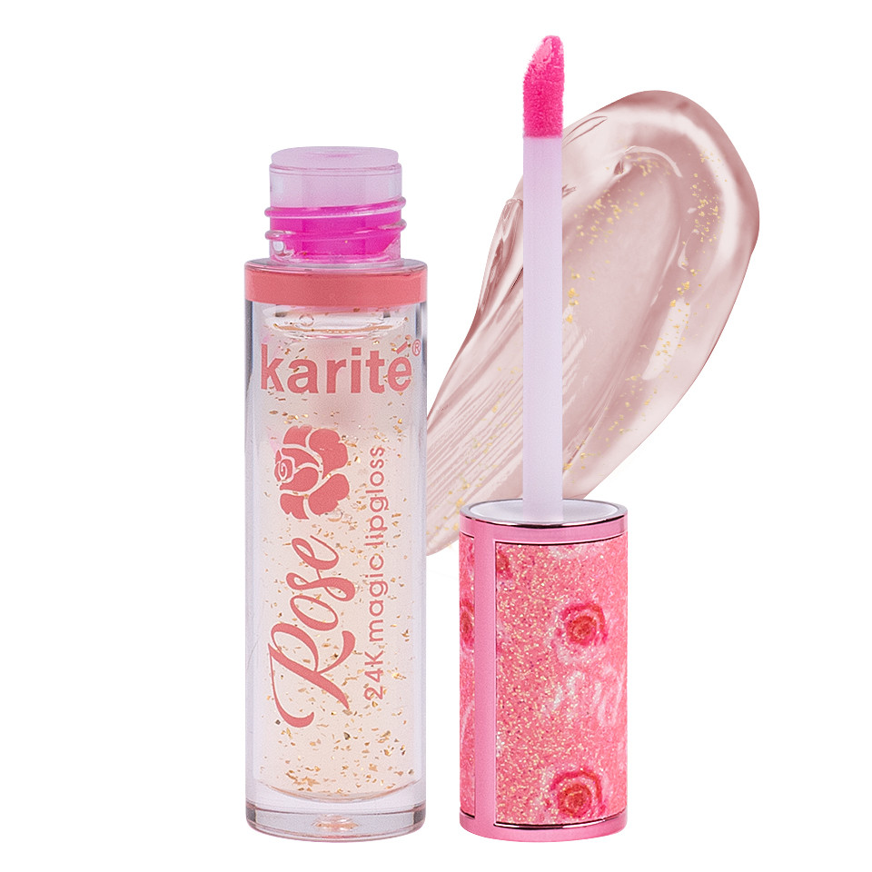 Luciu de buze karite lipgloss 24k magic, rose #02