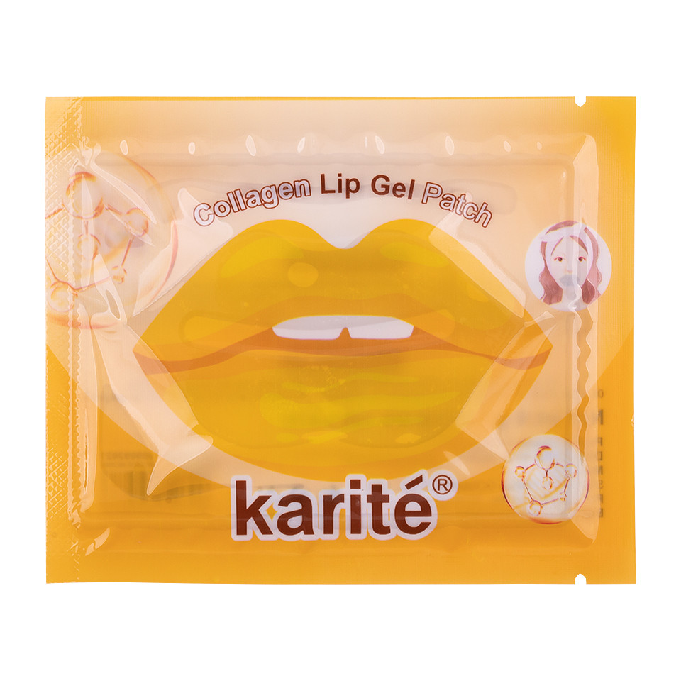 Masca pentru buze karite collagen lip gel patch