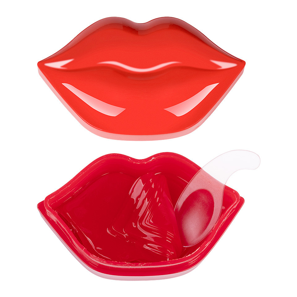 Masca pentru buze Ushas Rose Lip Mask, 22 buc pensulemachiaj.ro imagine noua 2022
