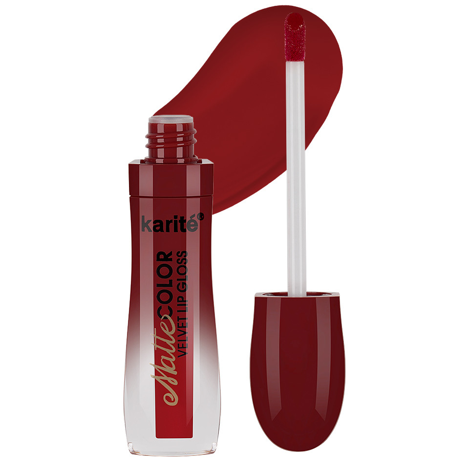 Ruj lichid mat Karite Matte Color Velvet Lip Gloss #10 Karite imagine noua 2022