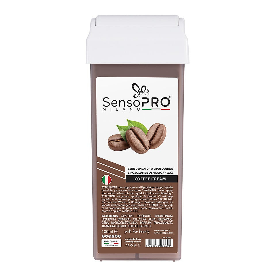 Ceara Cartus SensoPRO Milano, Coffee Cream 100ml pensulemachiaj.ro imagine noua 2022