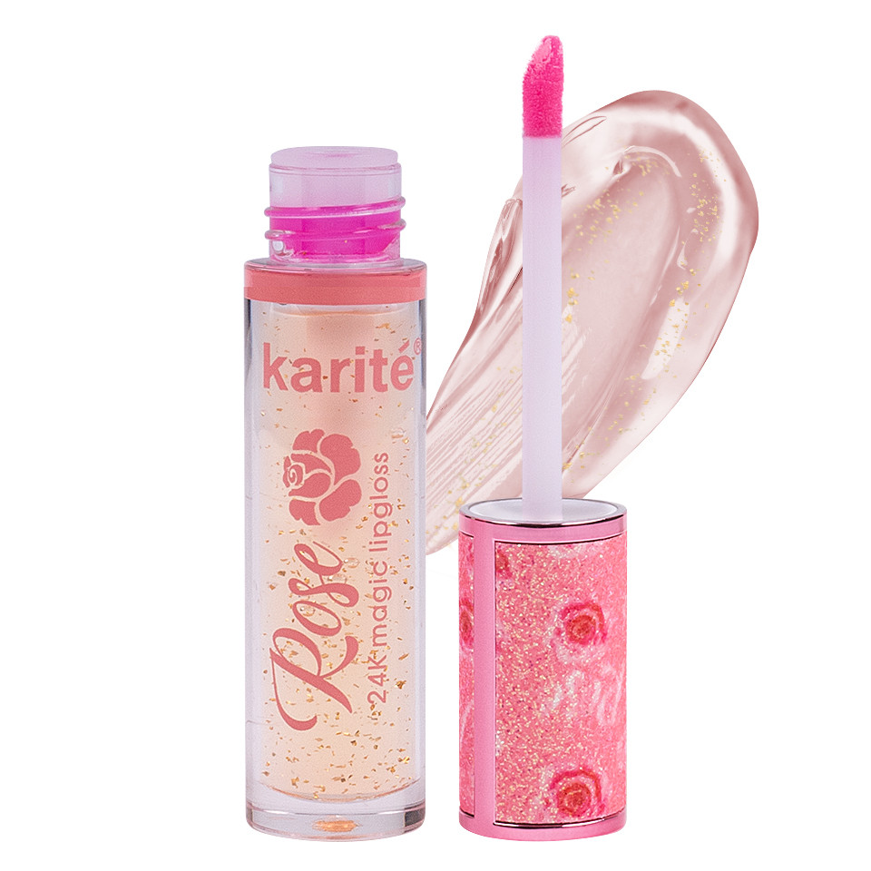 Luciu de buze karite lipgloss 24k magic, rose #03