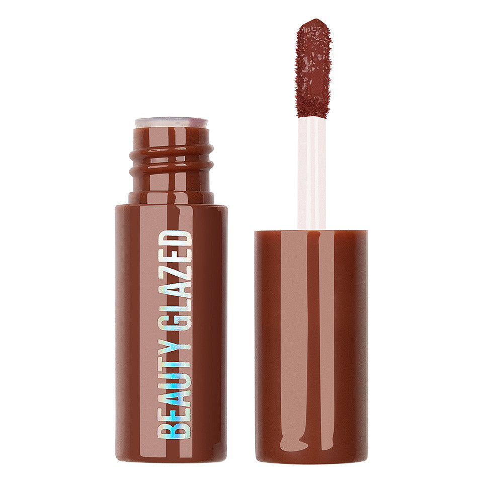 Ruj lichid mat Beauty Glazed Chocolate Silky Lipgloss, Chocolate #111 Beauty Glazed imagine noua 2022