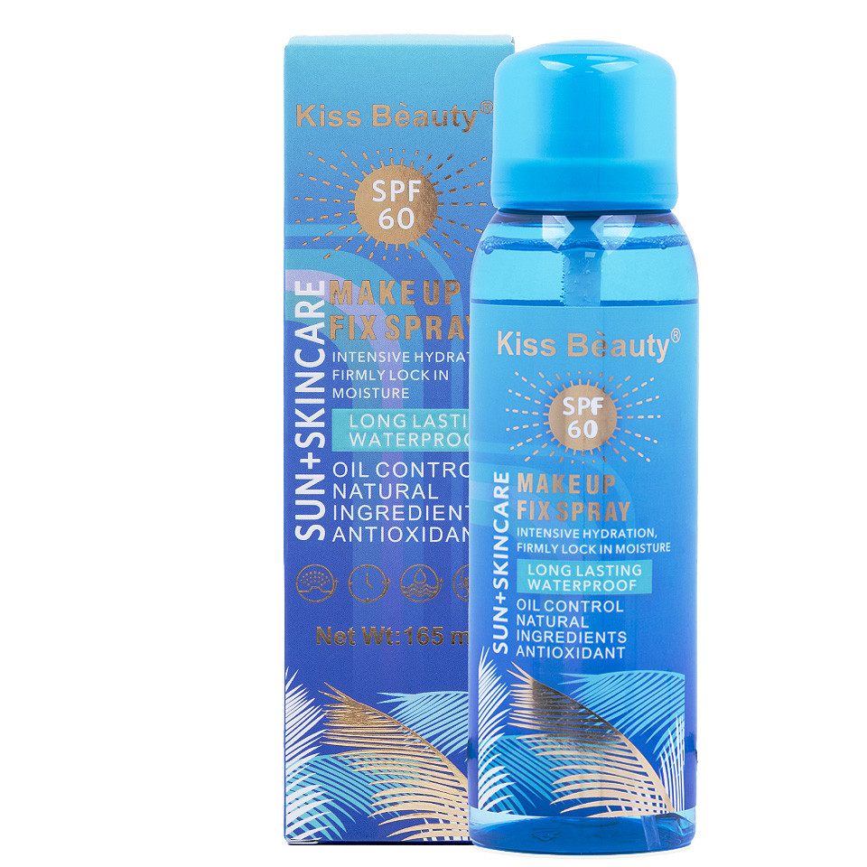 Spray Fixare Machiaj SPF60 Sun & Skincare Kiss Beauty