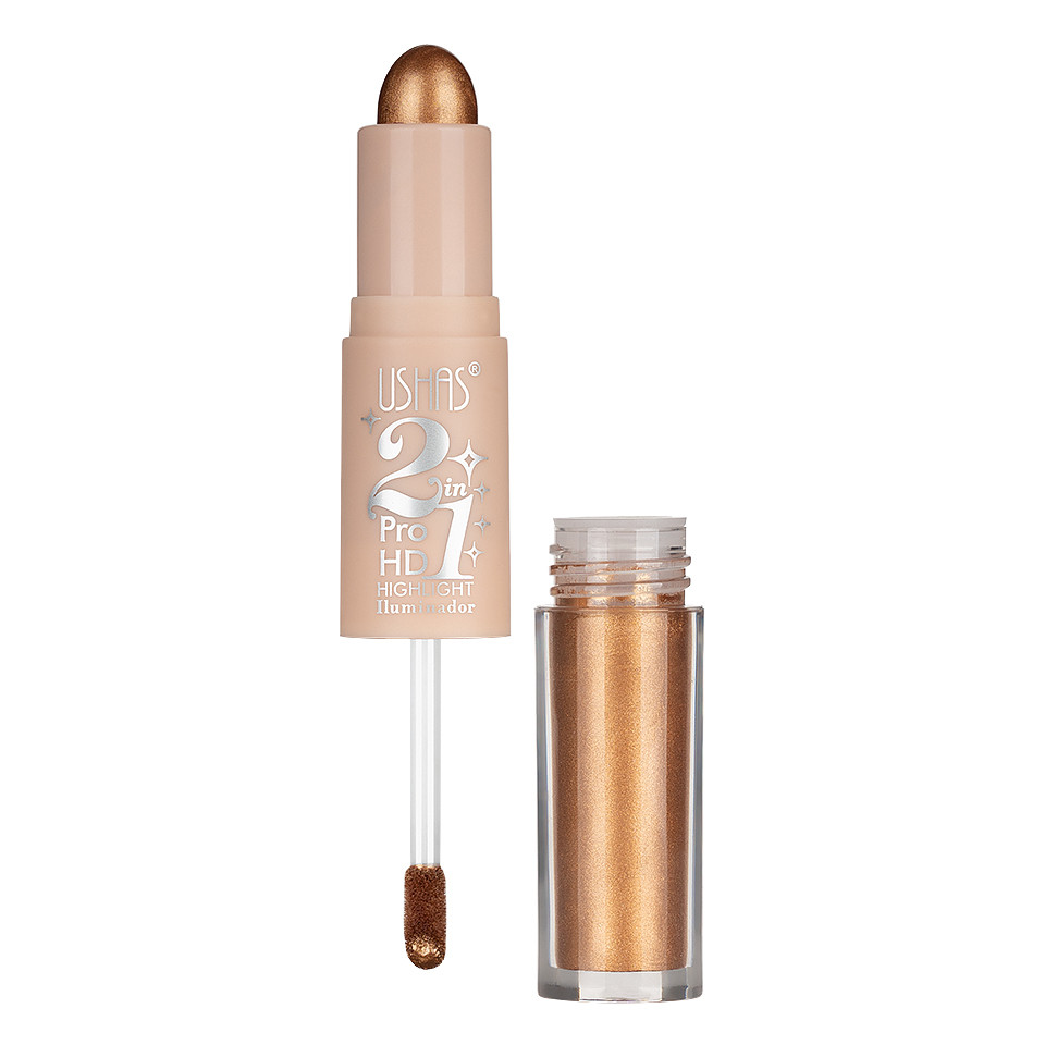 Iluminator 2 in 1 baton & lichid pro hd highlighter ushas fantasy #05
