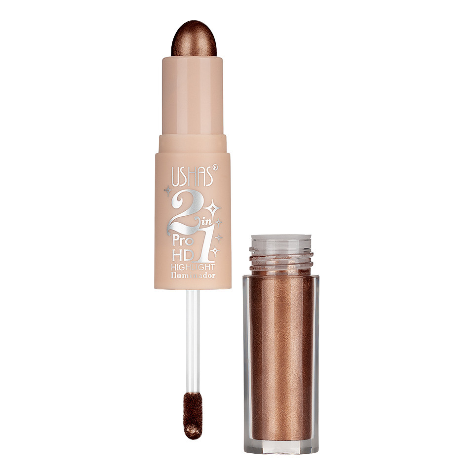 Iluminator 2 in 1 baton & lichid pro hd highlighter ushas rich #06