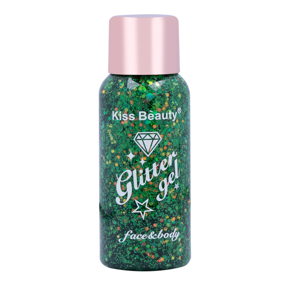 Glitter Gel Face & Body Kiss Beauty 09 Kiss Beauty imagine noua 2022