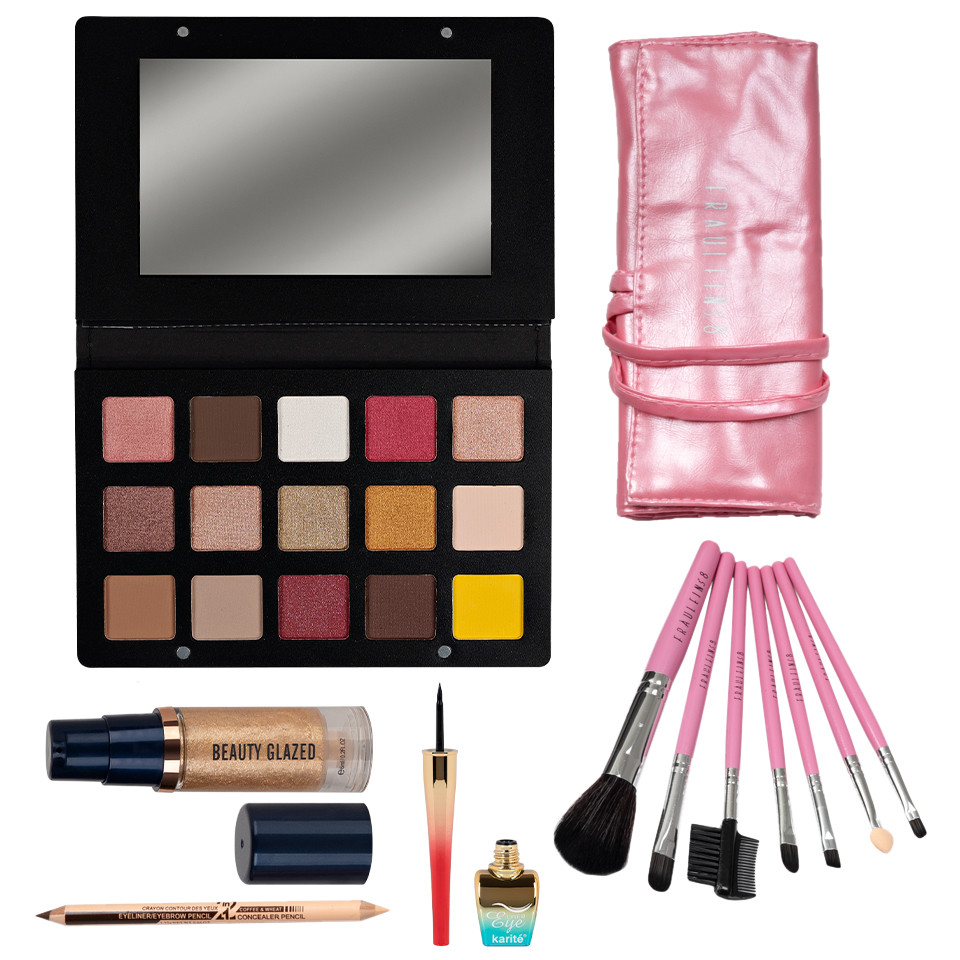 Set Machiaj Seductive Treasure + CADOURI pensulemachiaj.ro
