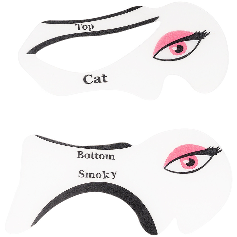 Set Sablon Eyeliner + Sablon Smokey Eyes #01 pensulemachiaj.ro