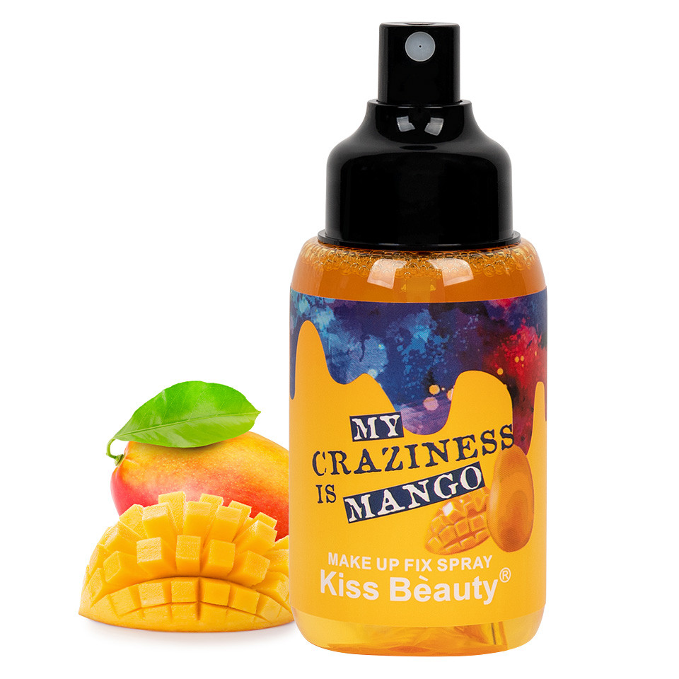 Spray Fixare Machiaj Kiss Beauty Mango, 115ml pensulemachiaj