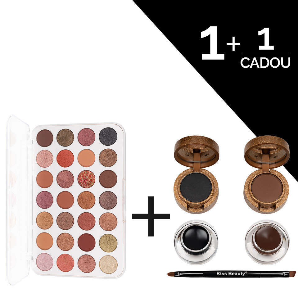 Trusa Farduri Makeup Revolution Sophx + Cadou Kit Sprancene 2 In 1
