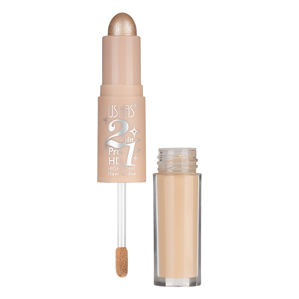 Iluminator 2 in 1 baton & lichid pro hd highlighter ushas monarchy #02