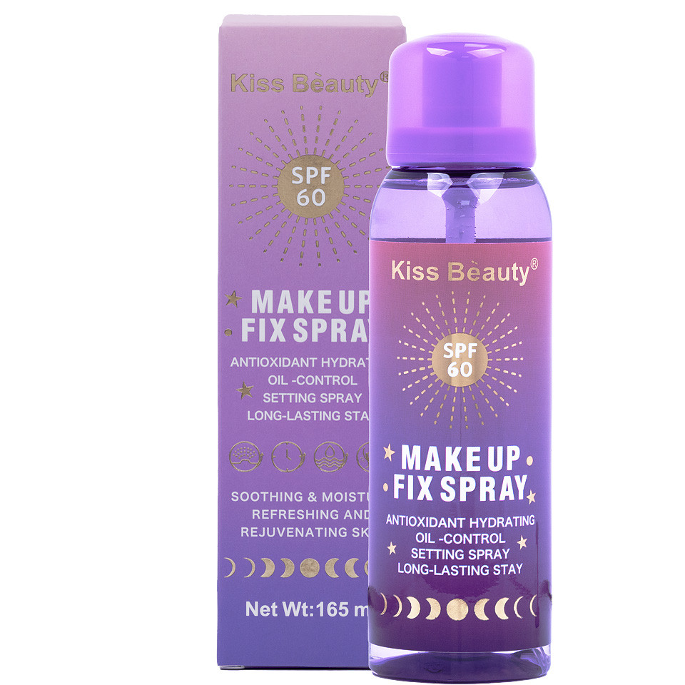 Spray Fixare Machiaj SPF60 Antioxidant & Hydrating Kiss Beauty