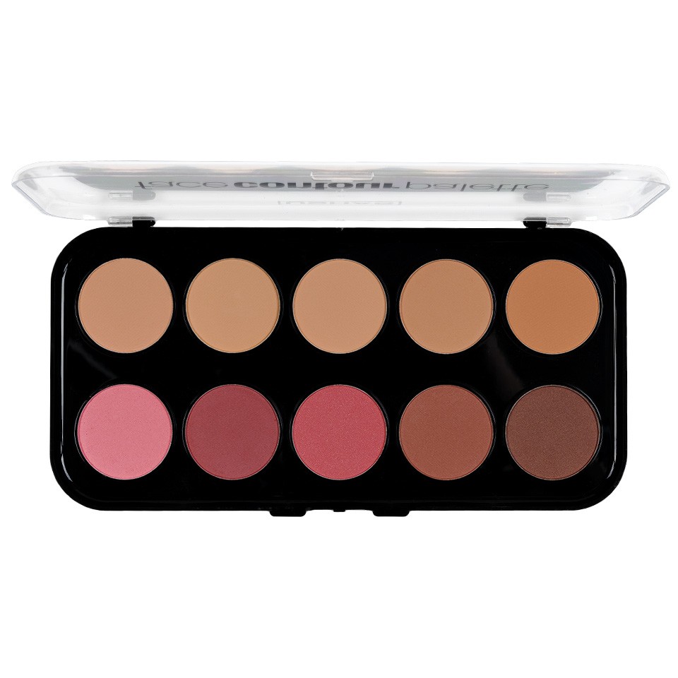 Trusa Pudra Contur fata 10 nuante - Totally Fetch Powder Contouring Palette