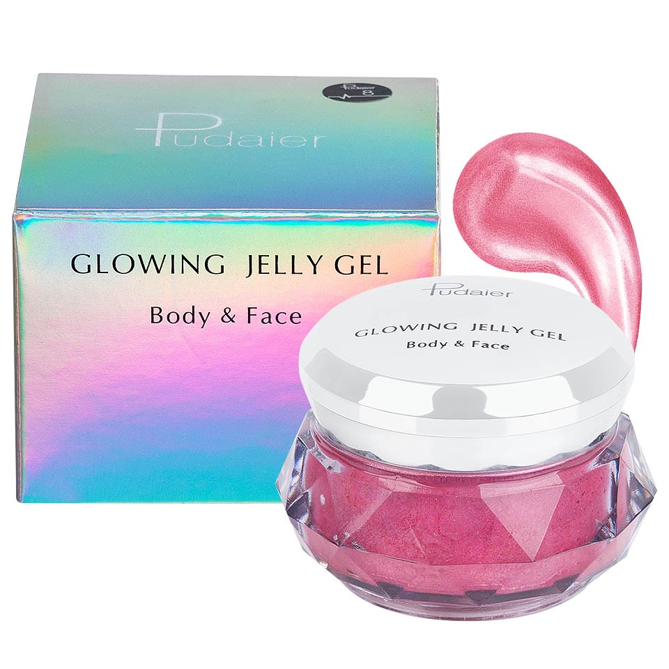 Iluminator crema pentru fata si corp Pudaier Glowing Jelly #08 pensulemachiaj.ro imagine noua 2022 scoalamachiaj.ro