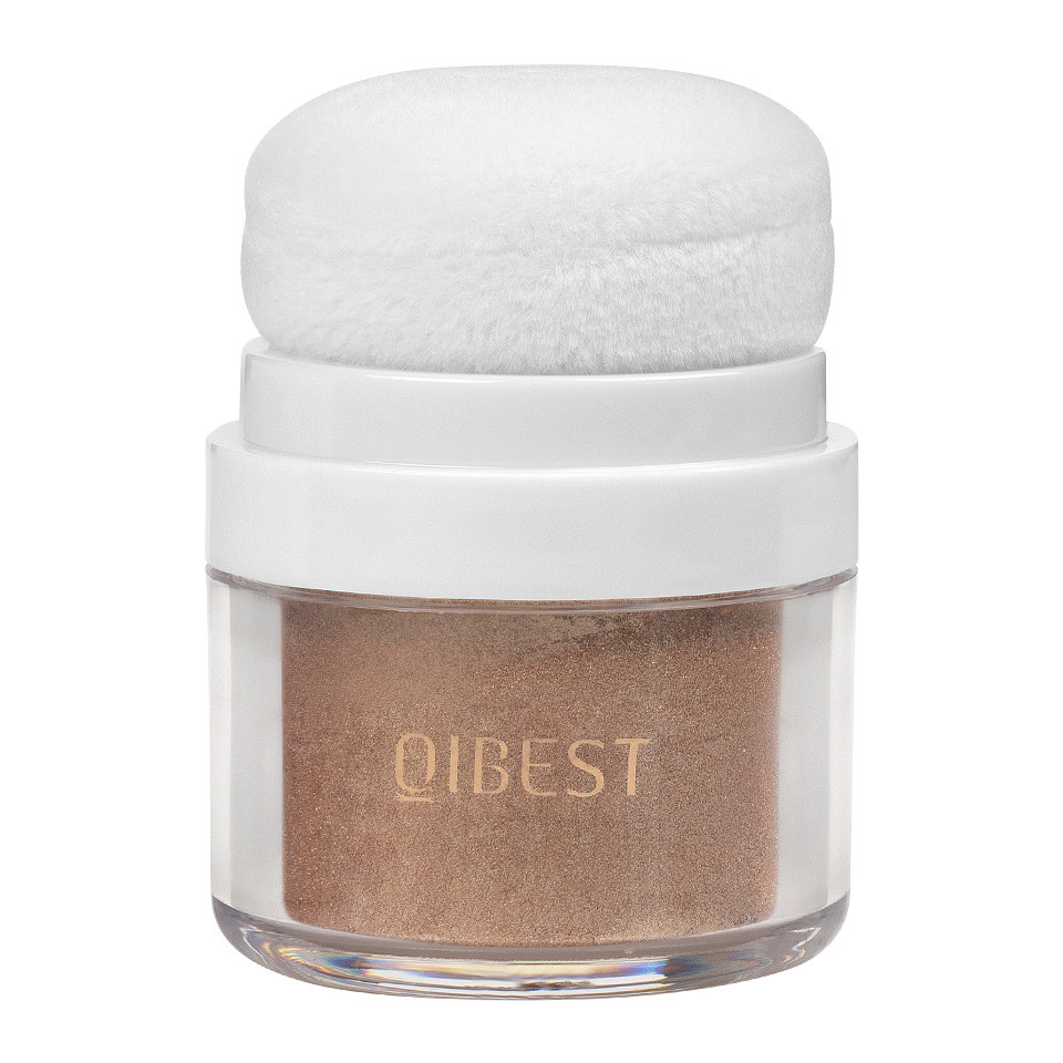 Iluminator pudra fata & corp qibest diamond highlighter #03