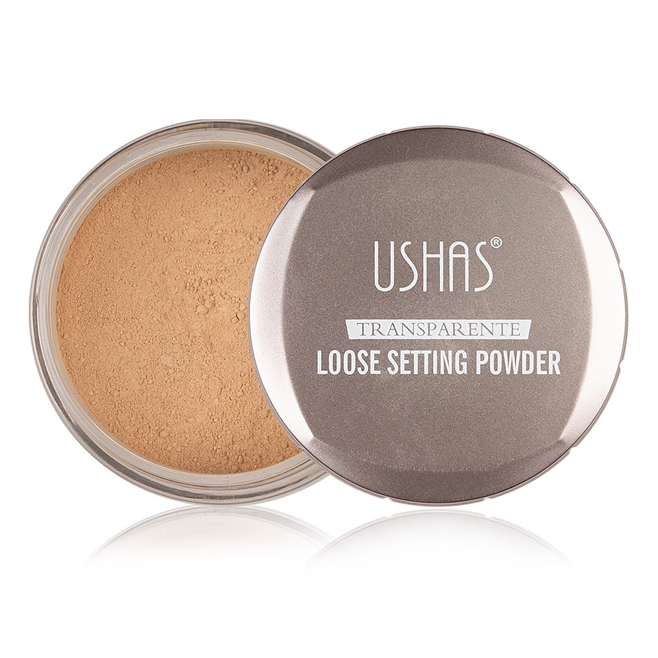 Pudra pulbere fixare machiaj ushas loose setting powder #02
