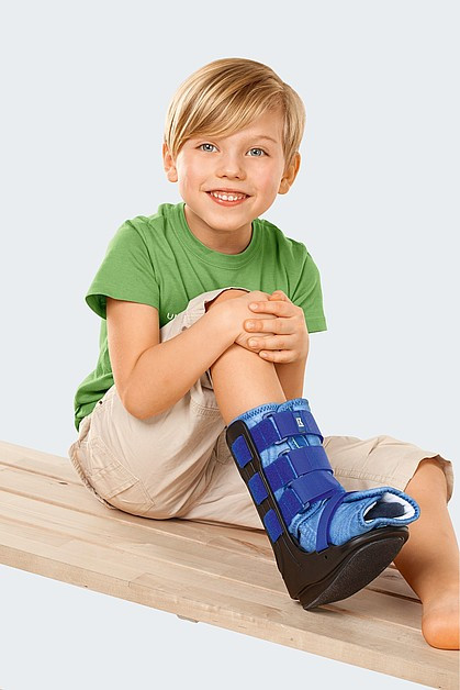 Orteză gleznă pentru înlocuirea gipsului pentru copii - medi Walker boot Kidz
