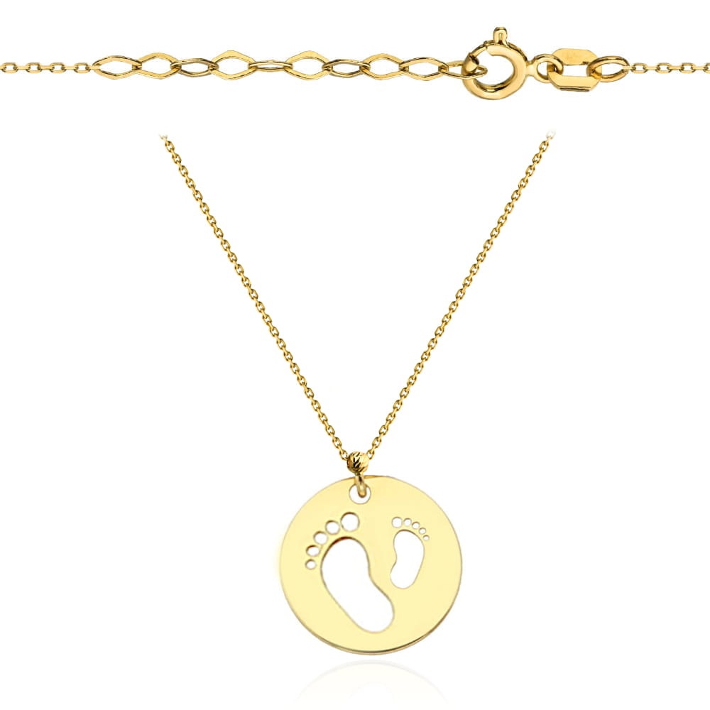 Colier cu Picioruse- Aur 14k (Greutate: 0.99)