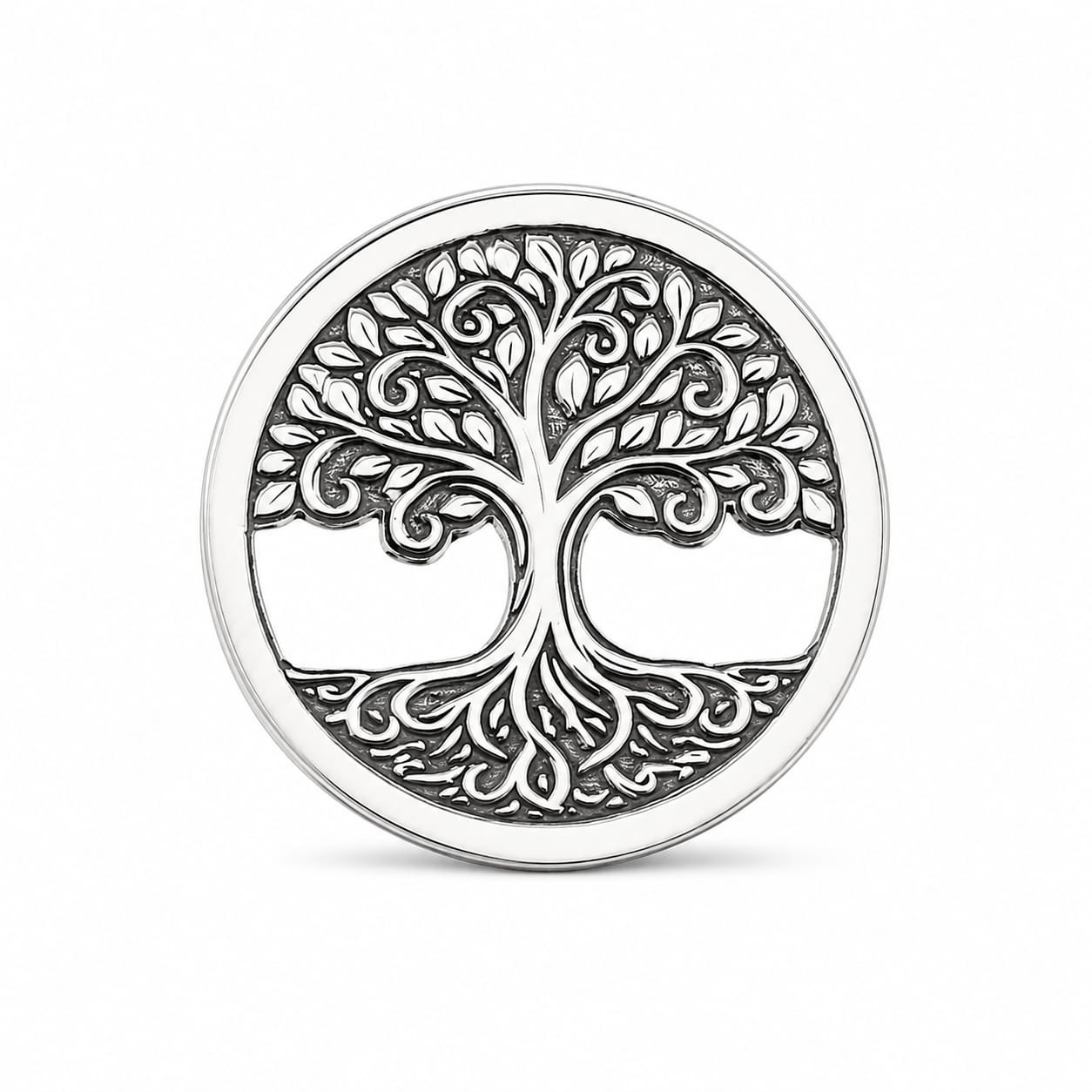 Pin personalizat din Argint 925 - Copacul Vieții