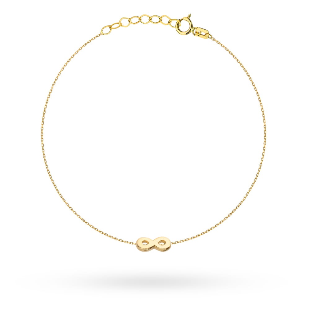 Bratara Aur 14k cu Infinit 3D (Greutate: 0.82)
