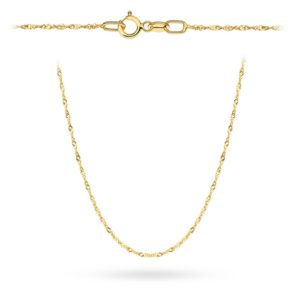 Lant Singapore Aur 14k, 50 cm (Greutate: 2.80)