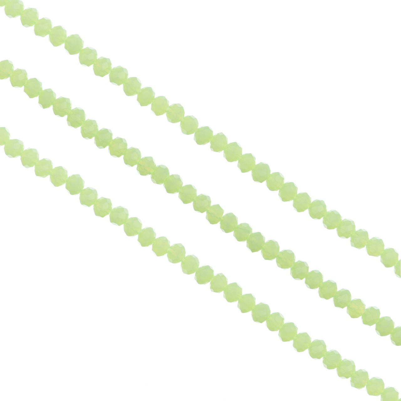 Șirag cristale 4 mm Verde Mint, șirag Aprox 130 buc