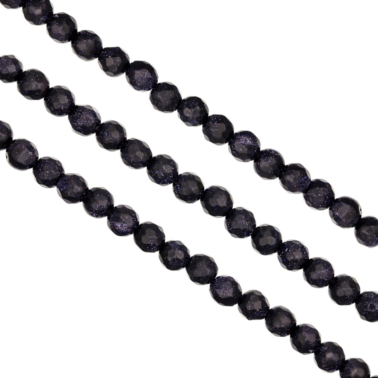 Sirag Purple Goldstone fatetat 6mm