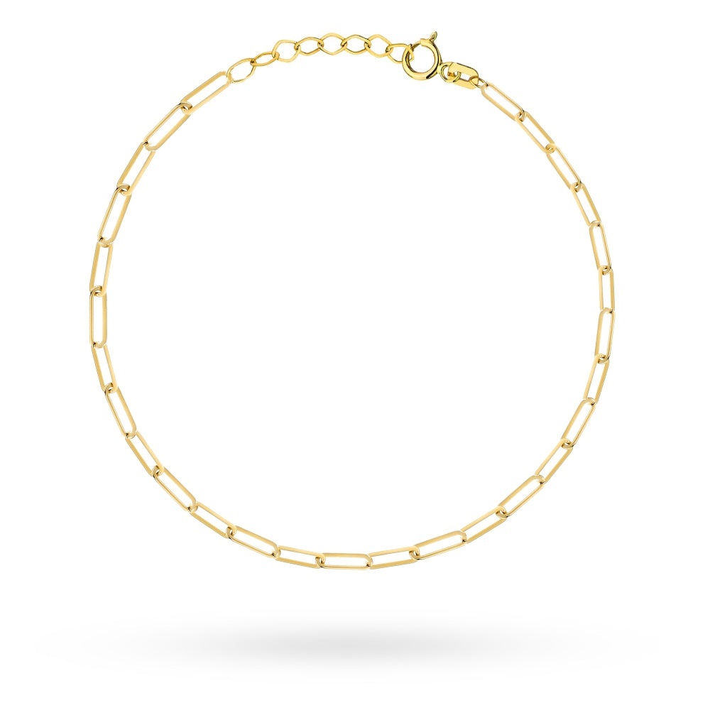 Brățară de Picior Aur 14K cu Zale Delicate – Eleganță Subliniată (Greutate: 1.81)