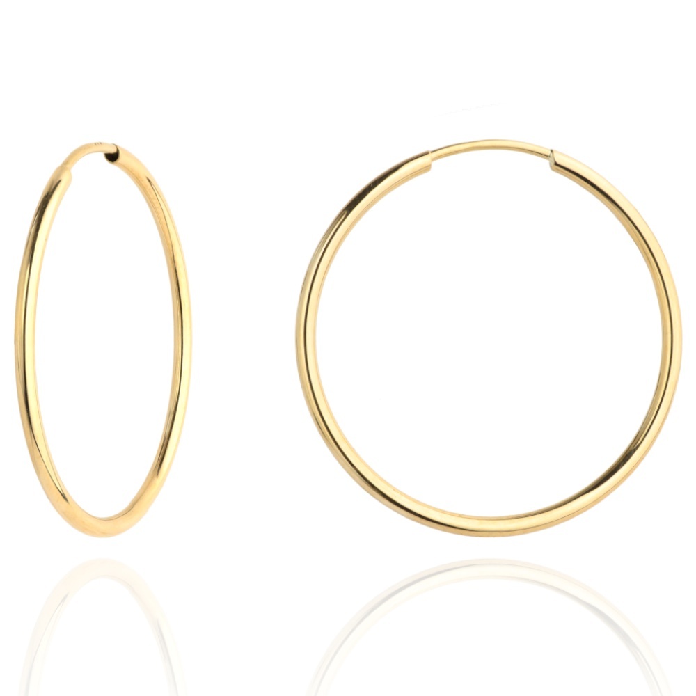 Cercei Creole Aur 14k, 7 cm (Greutate: 3.60)